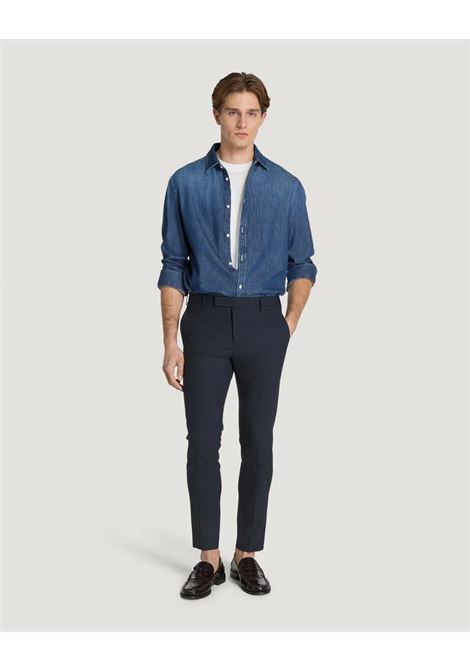 Pantaloni Dieci in Lana Tropical PT TORINO | Pantaloni | COAFX0Z00FWD0360